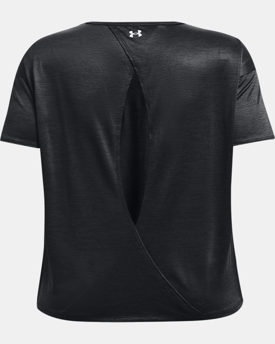 女士UA Tech™ Vent短袖T恤, Black, pdpMainDesktop image number 5